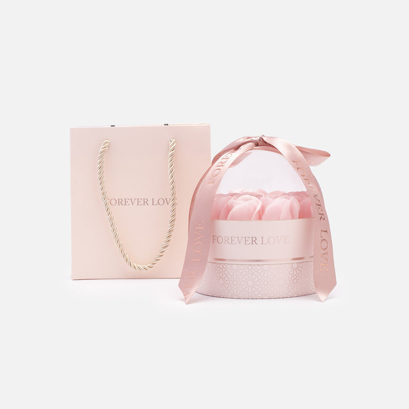 Eternal Flower Gift Box - Soap Flowers