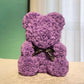 Hand Made Rose Teddy Bear